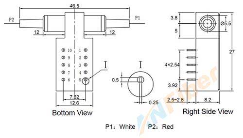 Single mode Multimode Latching Non-latching 850/1310/1550nm Fiber Optical Switches